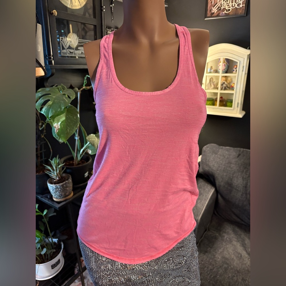 Lululemon Bubblegum Pink Racerback Tank (Size 4)